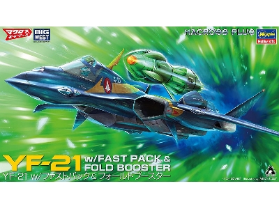 Macross Plus Yf-21 With Fast Pack & Fold Booster - zdjęcie 1