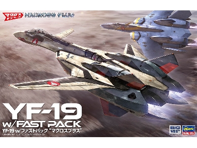 Macross Yf-19 With Fast Pack Macross Plus - zdjęcie 1