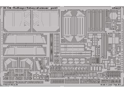  Challenger 2 Enhanced armour 1/35 - Trumpeter - blaszki - zdjęcie 3