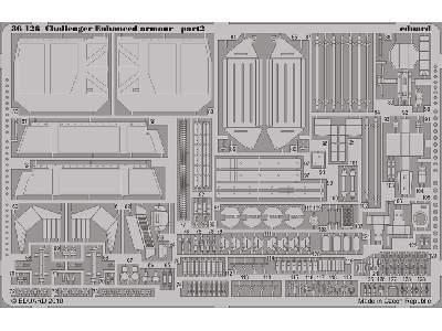  Challenger 2 Enhanced armour 1/35 - Trumpeter - blaszki - zdjęcie 3