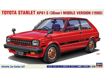 Toyota Starlet Kp61 S (3 Door) Middle Version (1980) - zdjęcie 1