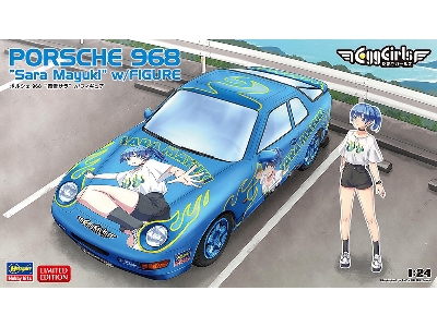 Porsche 968 "sara Mayuki" With Figure - zdjęcie 1