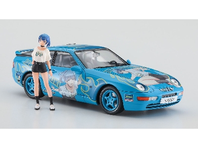 Porsche 968 "sara Mayuki" With Figure - zdjęcie 2