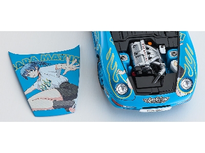 Porsche 968 "sara Mayuki" With Figure - zdjęcie 5