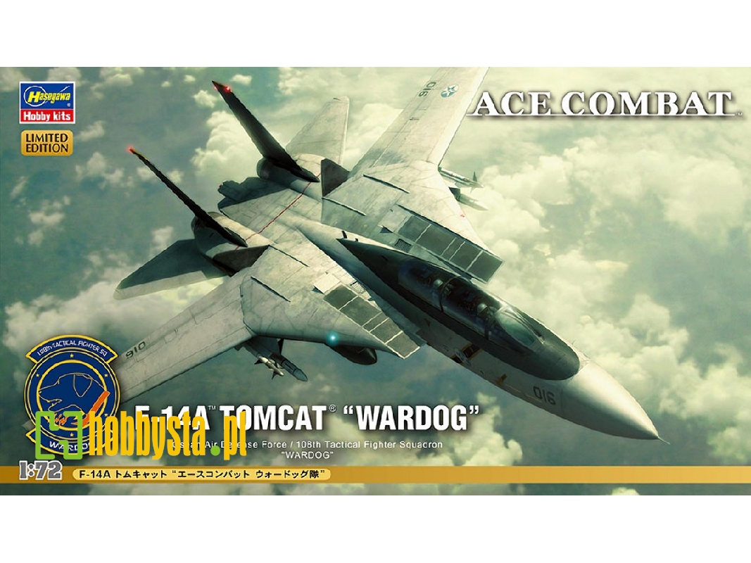 Ace Combat F-14 A Tomcat - "wardog" Osean Air Defense Force (108th Tactical Fighter Squadron) - zdjęcie 1 Ace Combat F-14 A Tomcat - "wardog" Osean Air Defense Force (108th Tactical Fighter Squadron) - zdjęcie 1