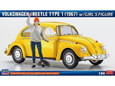 Volkswagen Beetle Type 1 (1967) With Girl's Figure - zdjęcie 1