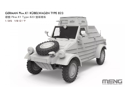 German Pkw.K1 Kubelwagen Type 823 - zdjęcie 2