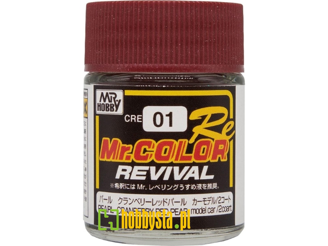 Cre-01 Mr.Color Revival - Cranberry Red Pearl - zdjęcie 1 Cre-01 Mr.Color Revival - Cranberry Red Pearl - zdjęcie 1