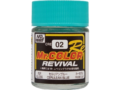 Cre-02 Mr.Color Revival - Cerulean Blue - zdjęcie 1