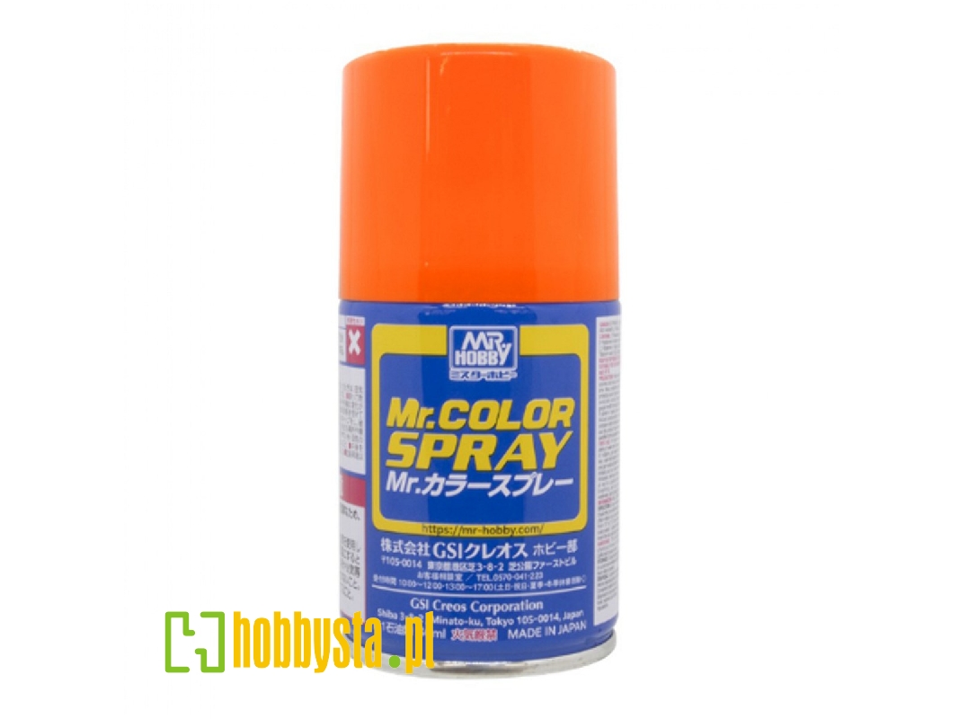 S059 Mr.Color Spray Orange - zdjęcie 1 S059 Mr.Color Spray Orange - zdjęcie 1