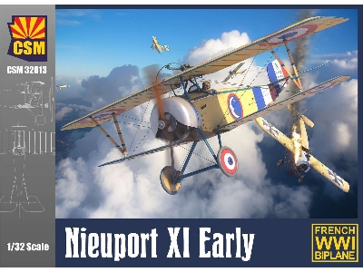 Nieuport Xi Early Version With Long Panels Covering The Pilot's Cockpit - zdjęcie 1