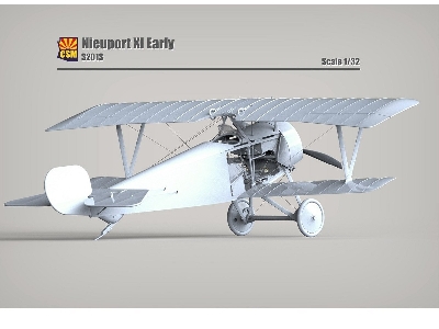 Nieuport Xi Early Version With Long Panels Covering The Pilot's Cockpit - zdjęcie 2