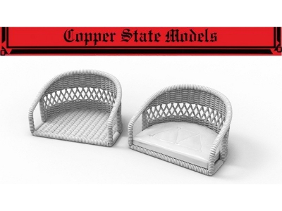 Wicker Seat With Cushion - zdjęcie 1