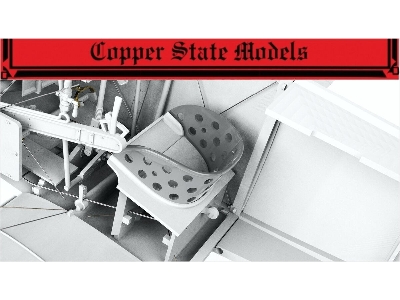 Nieuport 11/16 Pilot Seat Backrest - zdjęcie 1