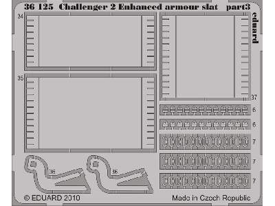  Challenger 2 Enhanced armour slat 1/35 - Trumpeter - blaszki - zdjęcie 4