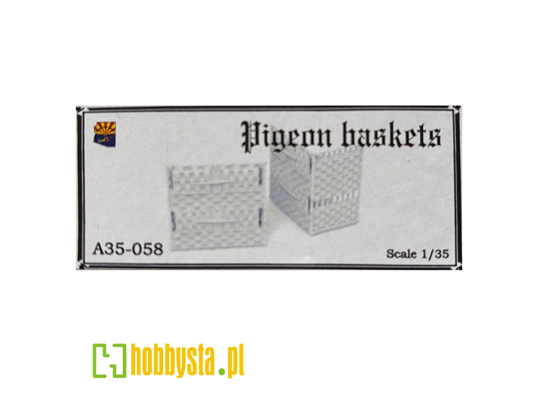 Pigeon Baskets (2pcs) - zdjęcie 1 Pigeon Baskets (2pcs) - zdjęcie 1