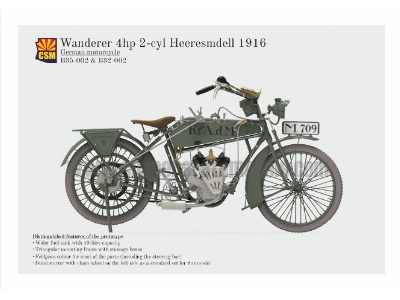 Wanderer 4hp 2-cylinders 1916 Model - zdjęcie 4