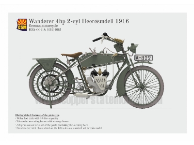 Wanderer 4hp 2-cylinders 1916 Model - zdjęcie 9