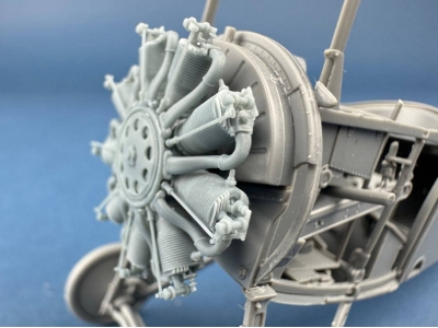 Le Rhône 9c 80hp Aero-engine - zdjęcie 2