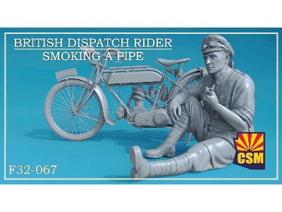 British Dispatch Rider Smoking Pipe - zdjęcie 1