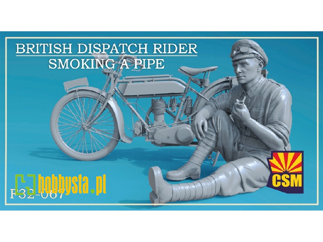 British Dispatch Rider Smoking Pipe - zdjęcie 1 British Dispatch Rider Smoking Pipe - zdjęcie 1