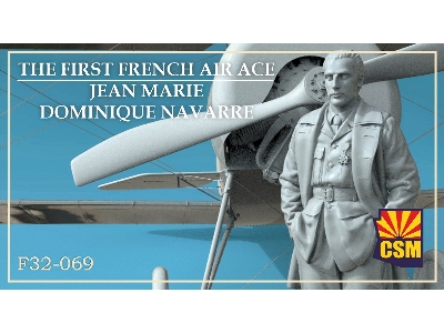 The First French Air Ace - Jean Marie Dominique Navarre - zdjęcie 1