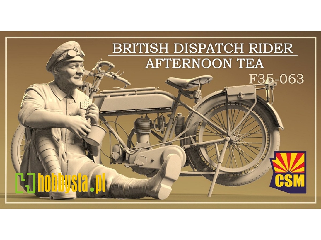 British Dispatch Rider Afternoon Tea - zdjęcie 1 British Dispatch Rider Afternoon Tea - zdjęcie 1