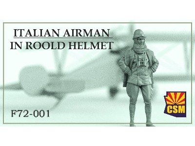 Italian Airmani In Roold Crash Helmet - zdjęcie 1