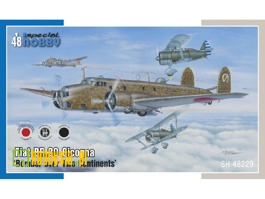 Fiat Br.20 Cicogna 'bomber Over Two Continents' - zdjęcie 1 Fiat Br.20 Cicogna 'bomber Over Two Continents' - zdjęcie 1