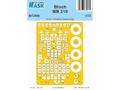 Bloch Mb 210 (For Azur Frrom And Special Hobby) - zdjęcie 1