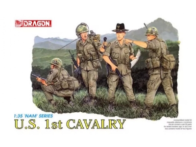 Figurki U.S. 1st CAVALRY - Wietnam - zdjęcie 1