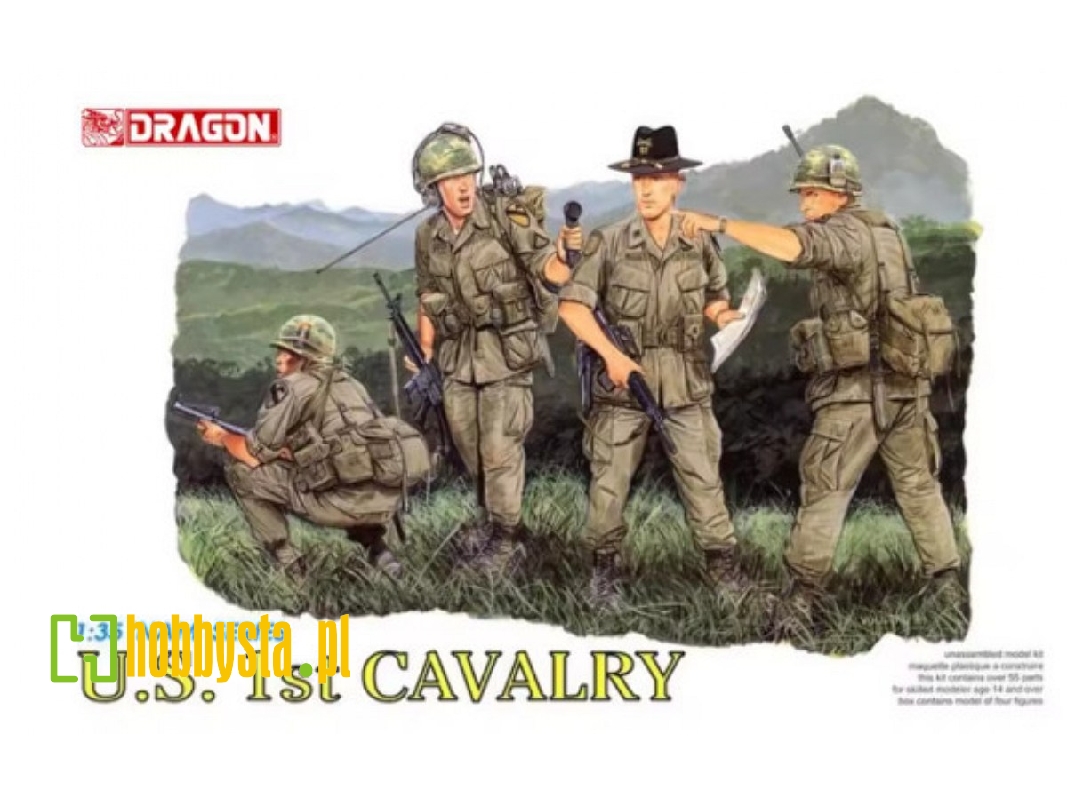 Figurki U.S. 1st CAVALRY - Wietnam - zdjęcie 1 Figurki U.S. 1st CAVALRY - Wietnam - zdjęcie 1