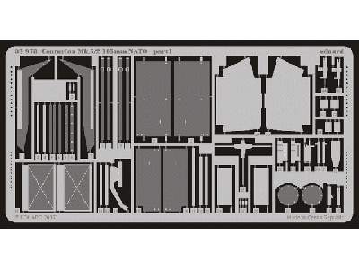  Centurion Mk.5/2 105mm NATO 1/35 - Afv Club - blaszki - zdjęcie 2