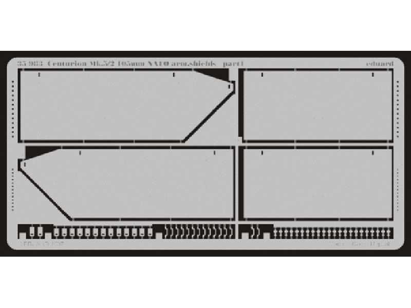  Centurion Mk.5/2 105mm NATO arm. shields 1/35 - Afv Club - blas - zdjęcie 1