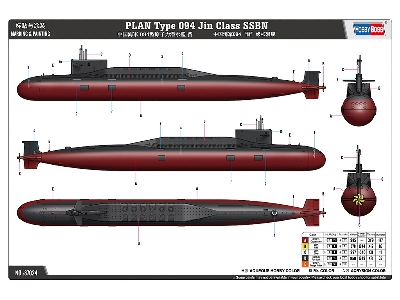 Plan Type 094 Jin Class Ssbn - zdjęcie 4