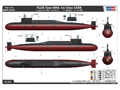 Plan Type 094a Jin Class Ssbn - zdjęcie 4