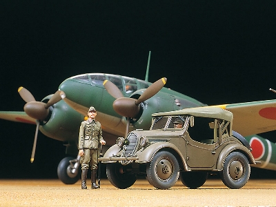 Mitsubishi Ki-46 Iii Type 100 & 4x4 Light Vehicle Kurogane Set - zdjęcie 2