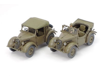 Mitsubishi Ki-46 Iii Type 100 & 4x4 Light Vehicle Kurogane Set - zdjęcie 5