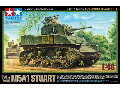 Us Light Tank M5a1 Stuart - zdjęcie 1