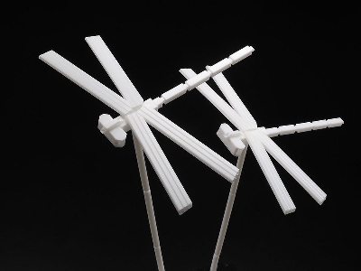 Plastic Beams 5 Mm Square Tube (4 Pcs) - zdjęcie 3
