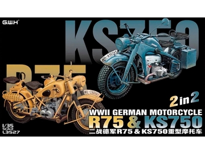 German Wwii Motorcycle R75 & Ks750 (2 In 1) - zdjęcie 1