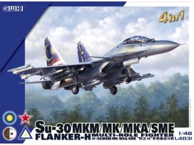 Su-30 Mkm / Mk / Mka / Sme 'flanker H' Multirole Fighter 4 In 1 - zdjęcie 1