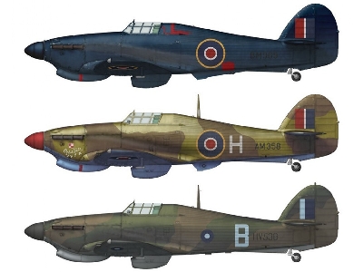Hawker Hurricane Mk.Ii Reconnaissance (Deluxe Set) - zdjęcie 4