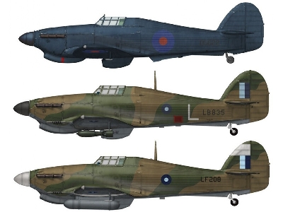 Hawker Hurricane Mk.Ii Reconnaissance (Deluxe Set) - zdjęcie 5