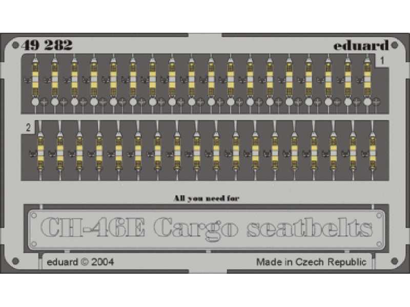  CH-46E/ D seatbelts cargo type 1/48 - Academy Minicraft - blasz - zdjęcie 1