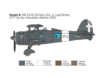 FIAT CR.42 CN "Falco" Night Fighter - zdjęcie 5