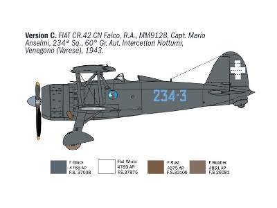 FIAT CR.42 CN "Falco" Night Fighter - zdjęcie 6