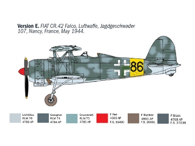 FIAT CR.42 CN "Falco" Night Fighter - zdjęcie 8