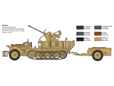 Sd. Kfz. 10/4 z działkiem przeciwlotniczym - zdjęcie 5