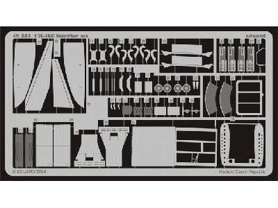  CH-46E interior 1/48 - Academy Minicraft - blaszki - zdjęcie 3